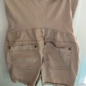 Motherhood maternity tan shorts